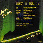 BJORN GARDSBY / On The Line